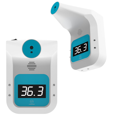 New Arrival K3 Mini Thermometer Wall Hands Free Alarm Thermometer Heat Measurement Wall Mounted Camera M T