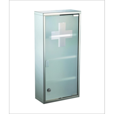 Modern Square Metal Medicine Cabinet Antique Medicine Cabinet Wall Mounted First Aid Medicine Cabinet